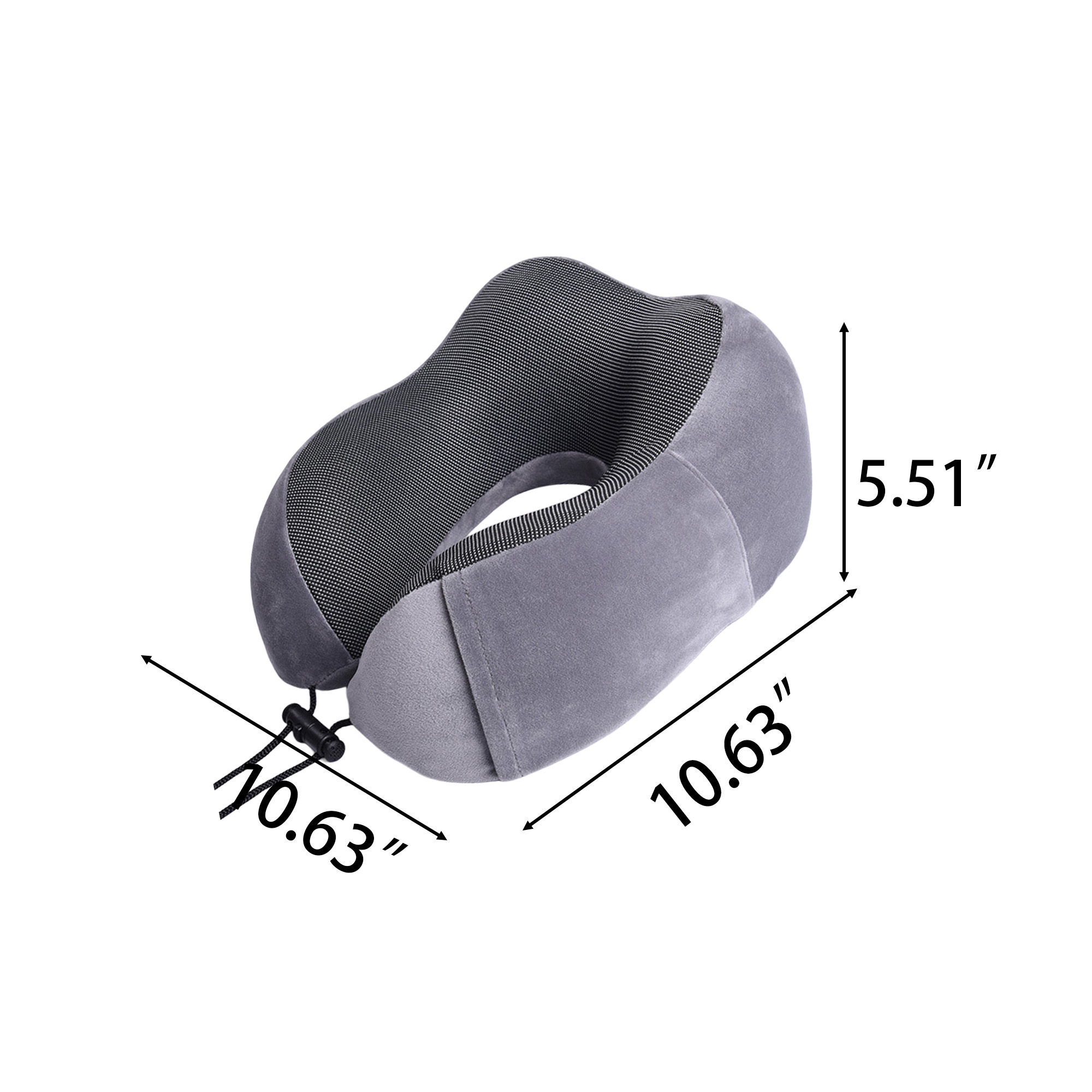 U - Shaped Neck Support Pillow With Carry Bag 9
