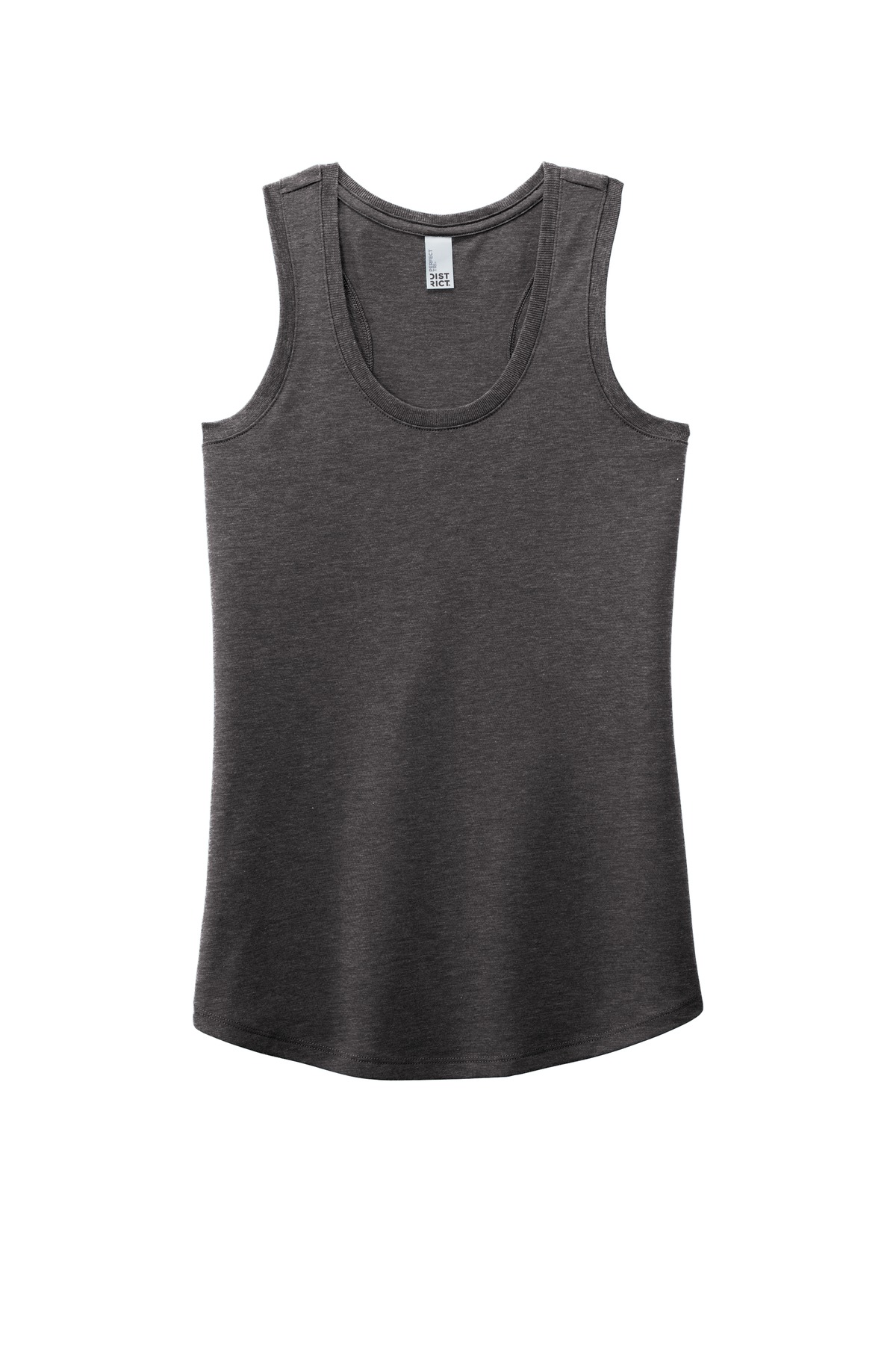 District Women's Perfect Tri Racerback Tank. DM138L 1