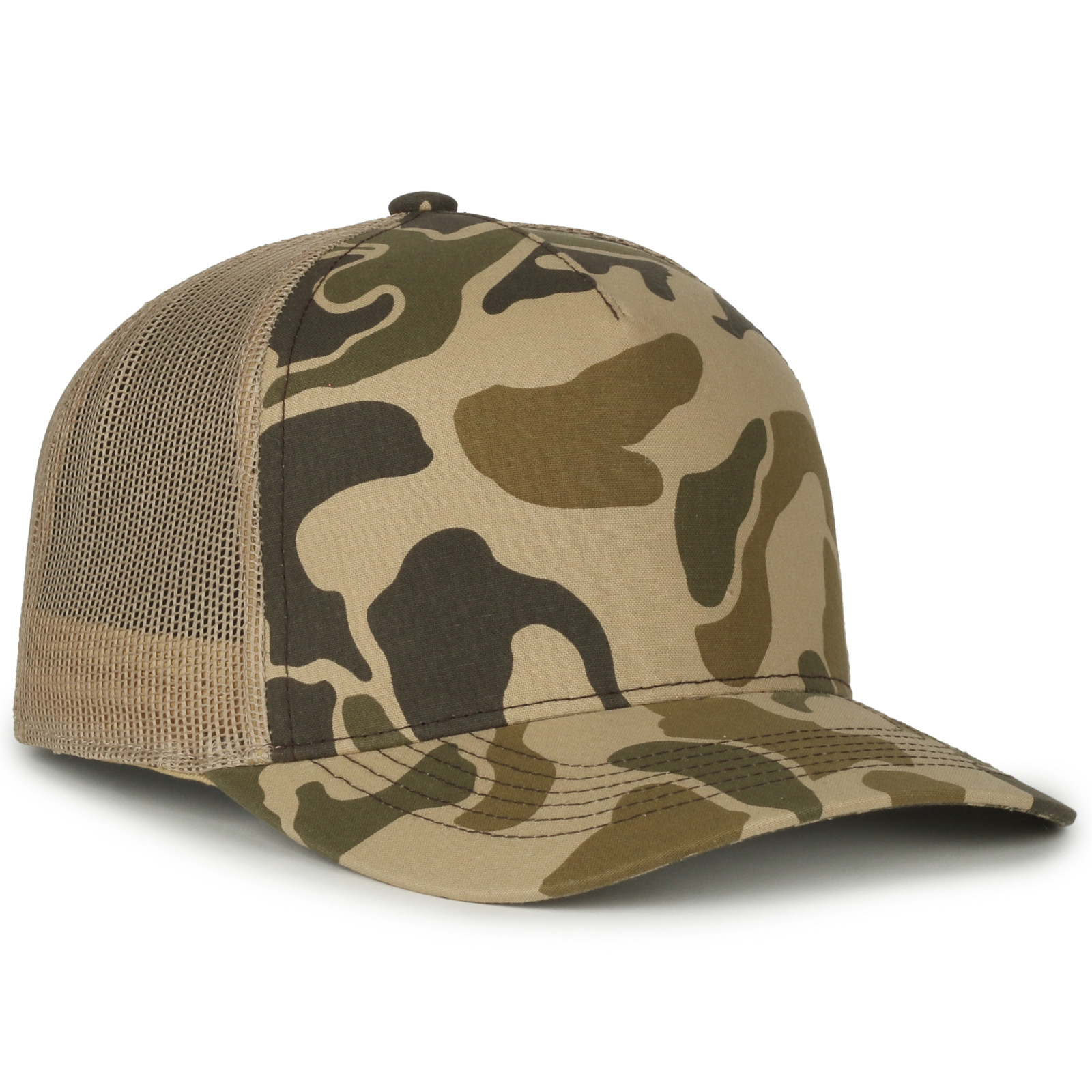 5-Panel Generic Camo Mesh Back Cap 5