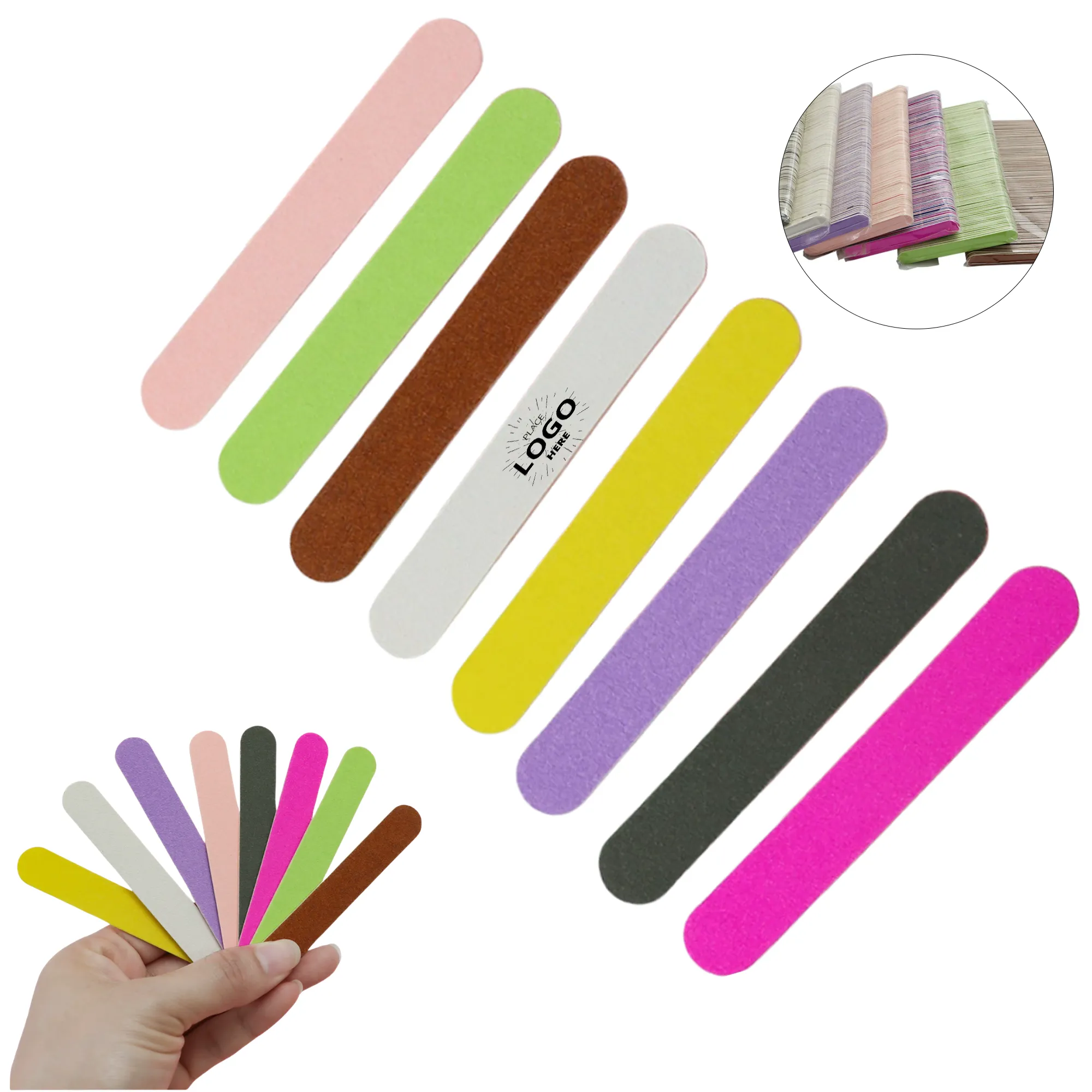 Disposable Double Sided Emery Board Nail File 1