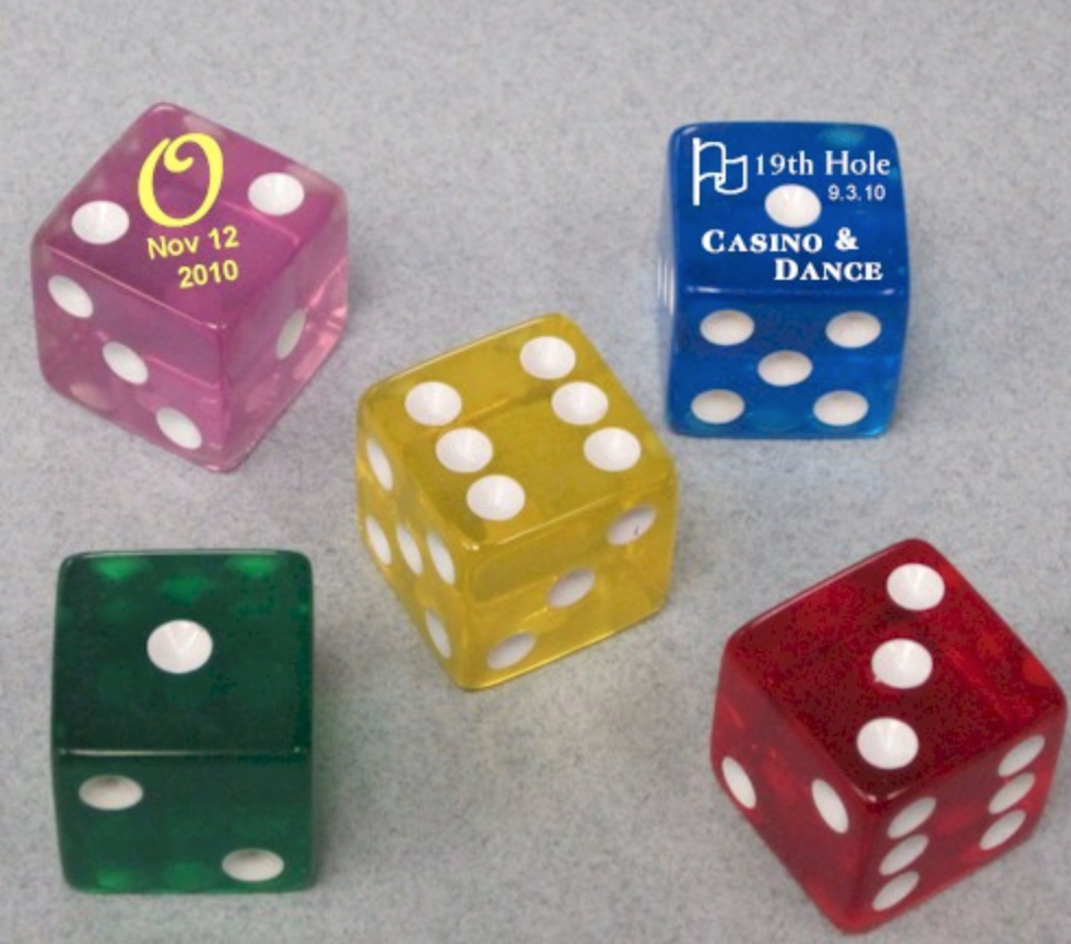 Transparent Dice 2