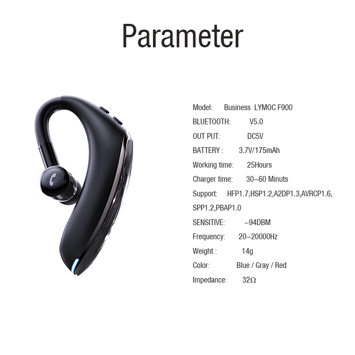 F900 Wireless Bluetooth Headphone 4