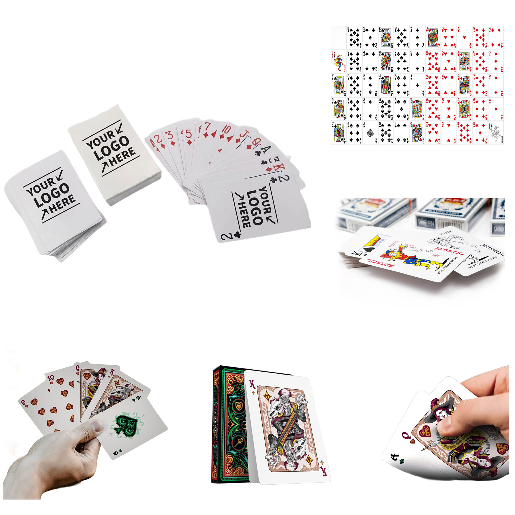 Full Color Poker Playing Card 2