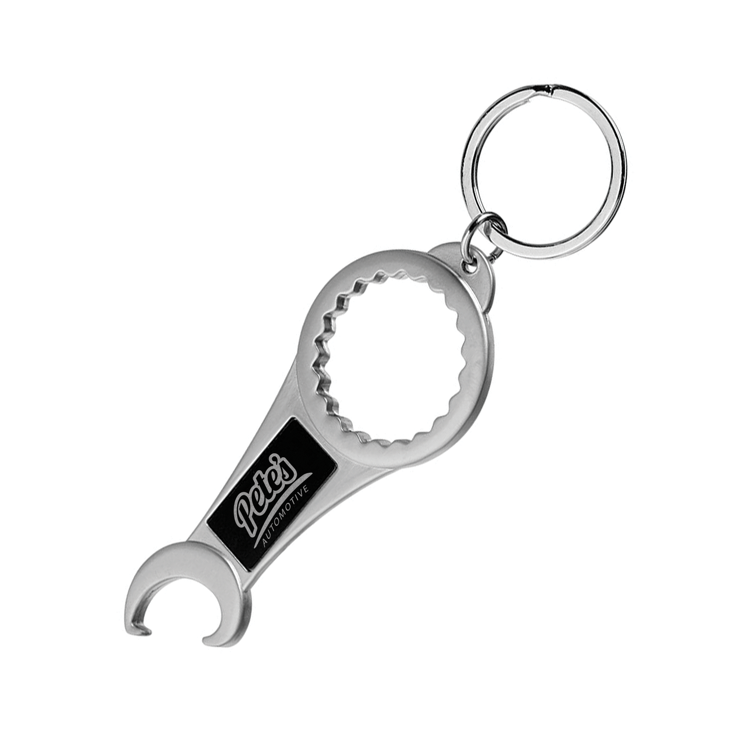 Dual Action Bottle Opener Keychain 2