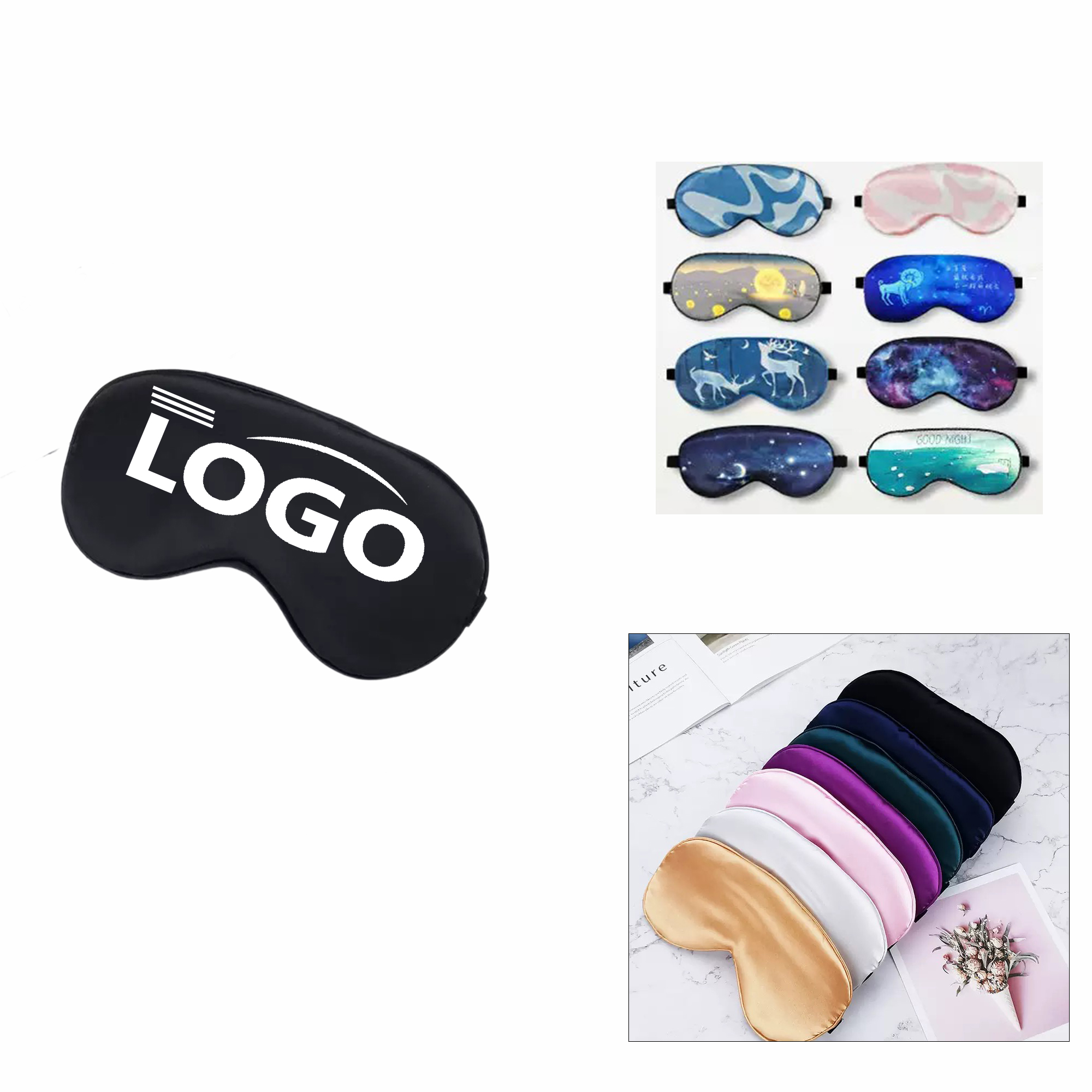 Full Color Sleep Mask MOQ 10pcs 3