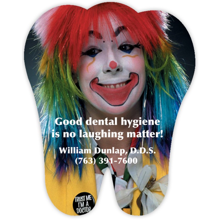 Vinyl Label Full Color (2.75"x3.5") Tooth