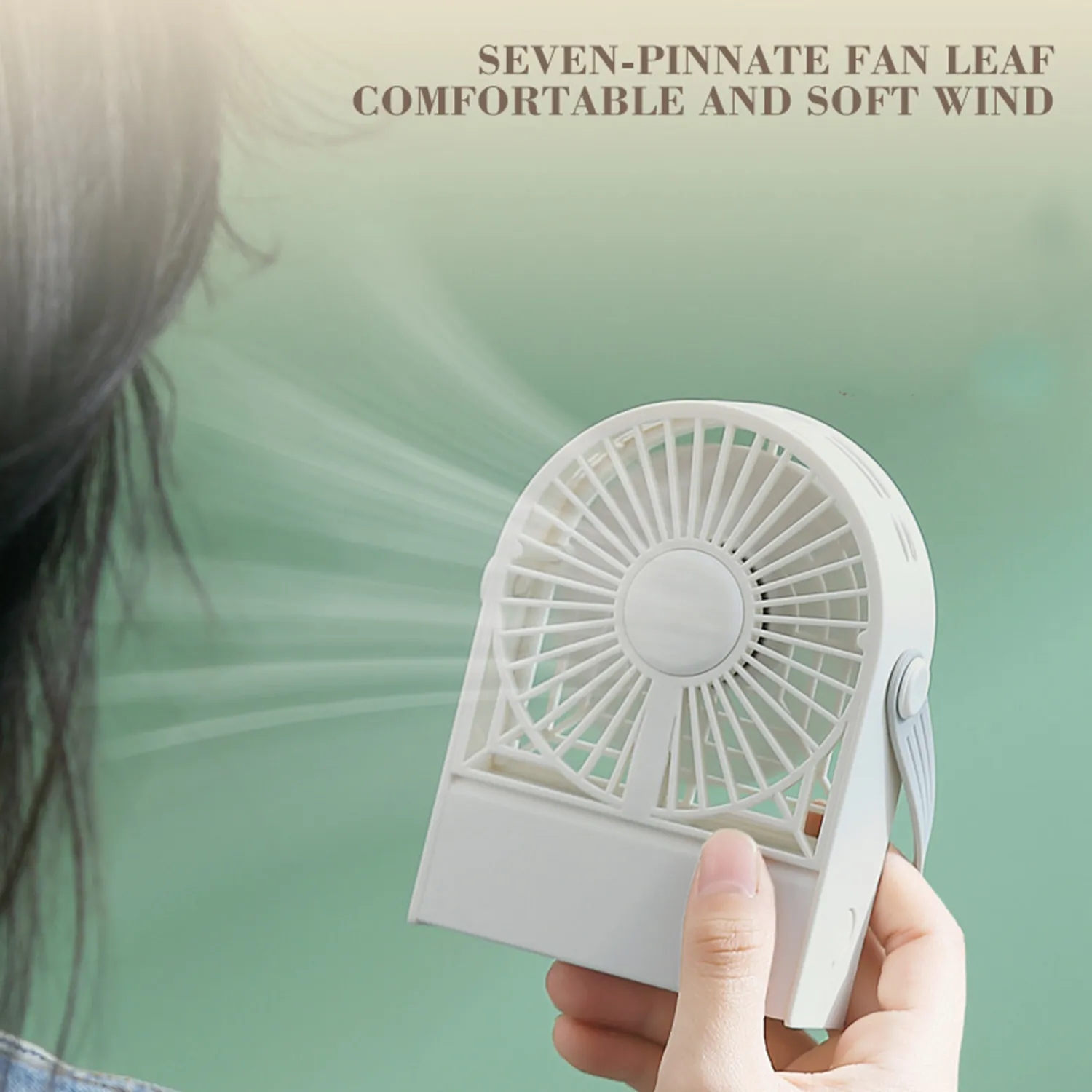 New Desktop Fan Mini Portable Charging Usb Home Dormitory 7