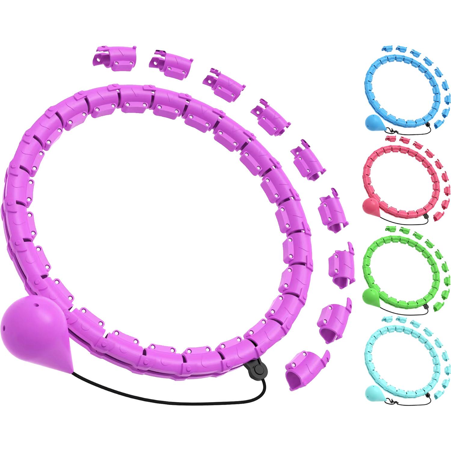 Detachable Home Fitness Hula Hoop 11
