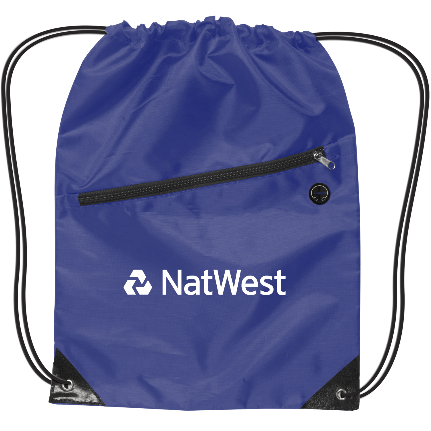 Drawstring Backpack w/ Zipper 4