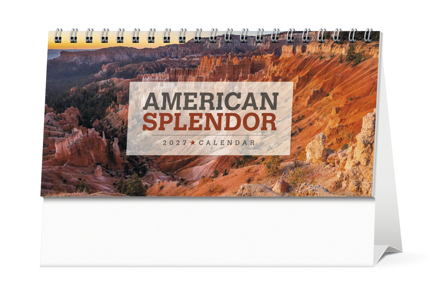 Triumph® Calendars American Splendor Desk Calendar 62