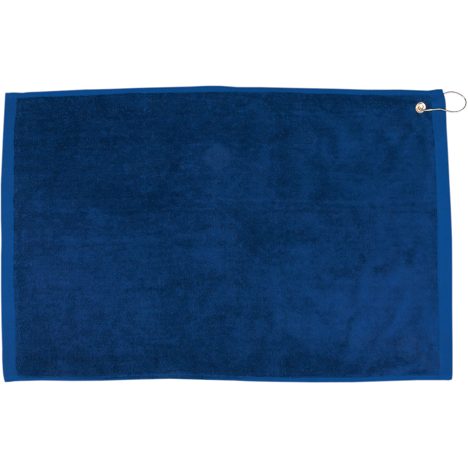 16" X 25"  Hemmed Golf Towel with Grommet And Hook 5
