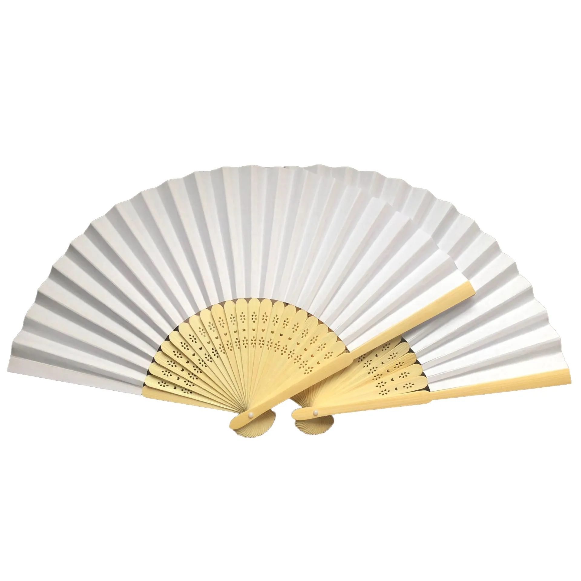 Bamboo Paper Folding Fan 6