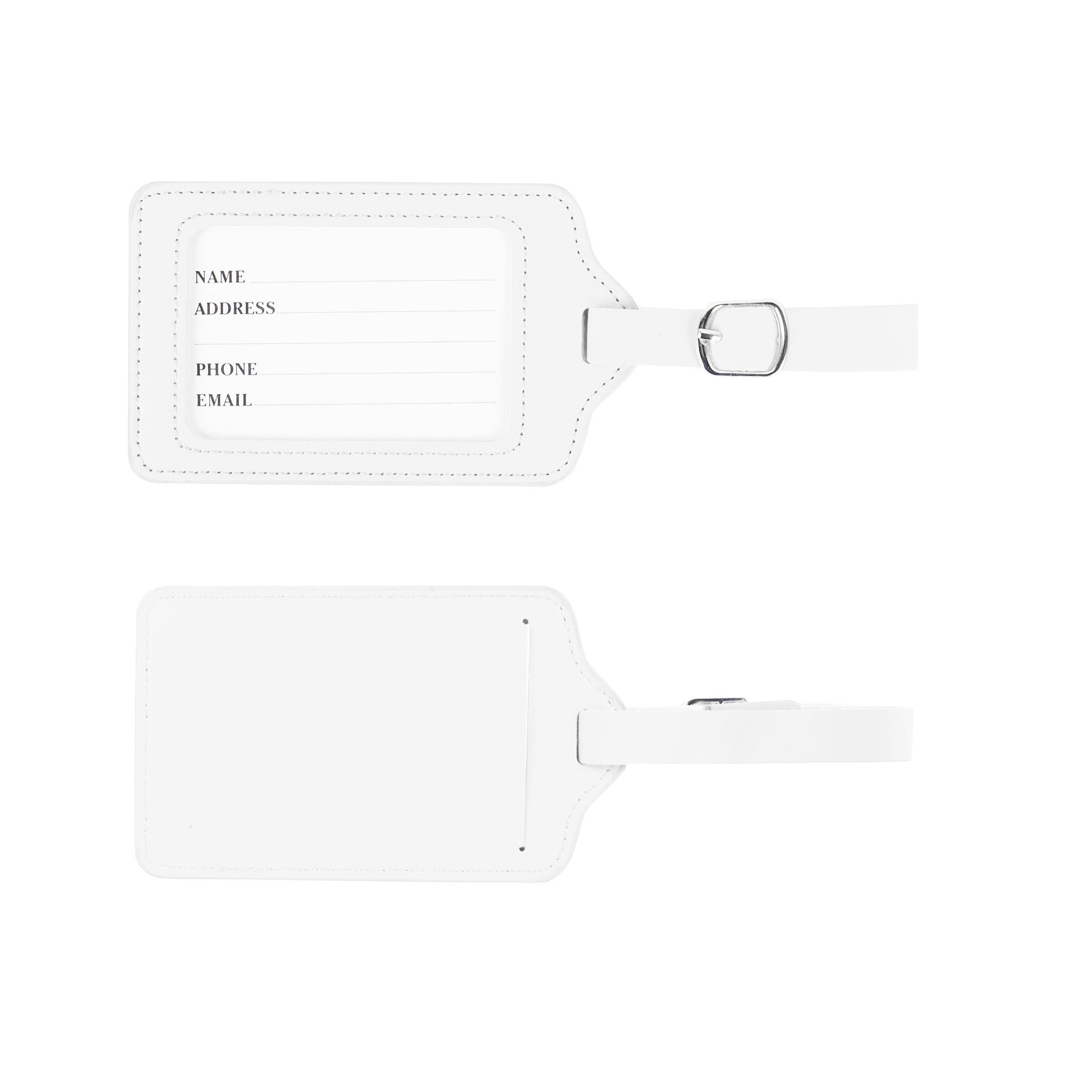 PU Leather Luggage Tag 6