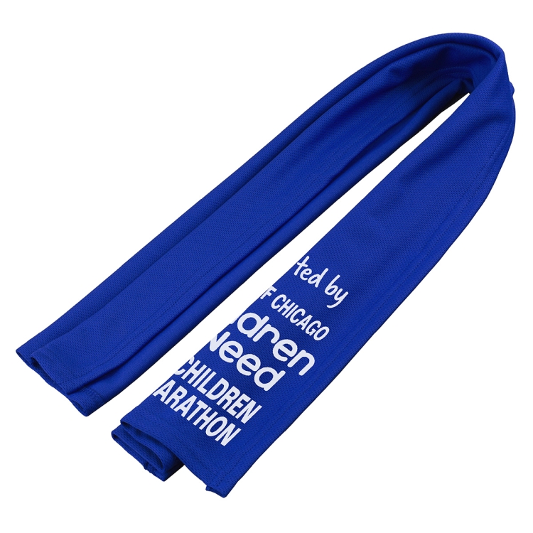 "THE DENALI RAINIER XTRA" -12" W X 36" H Recycled RPET Cooling Towel 15