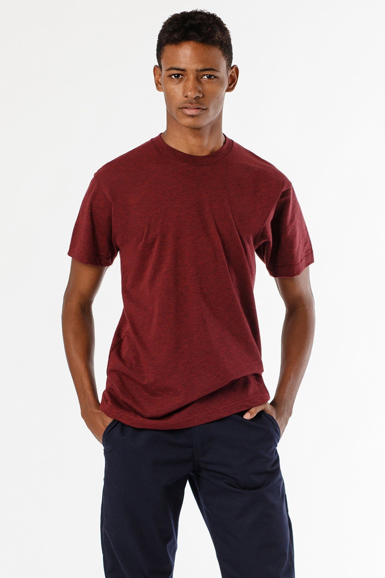 3.8 OZ POLY COTTON S/S T-SHIRT 19