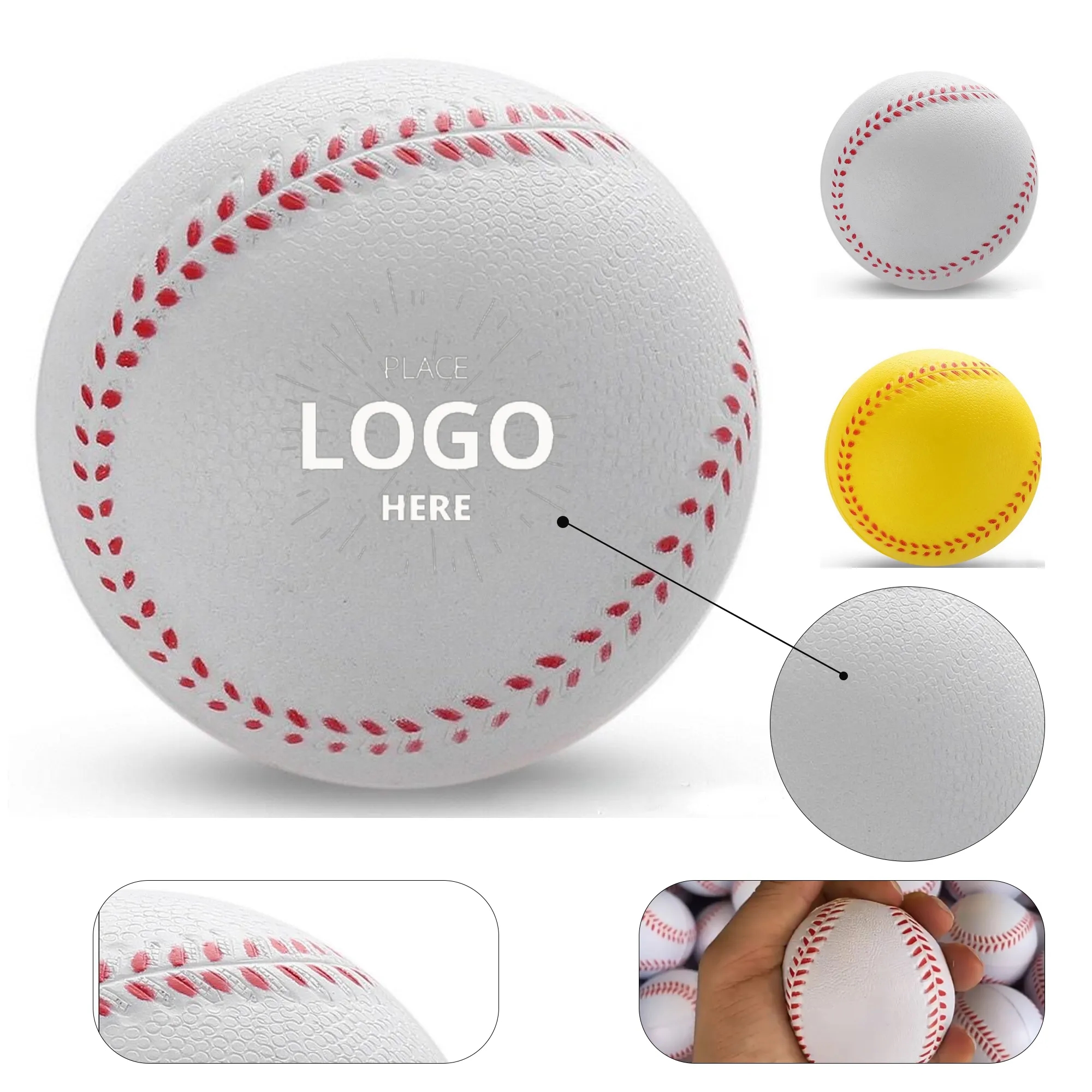 Soft Baseball Stress Reliever 4