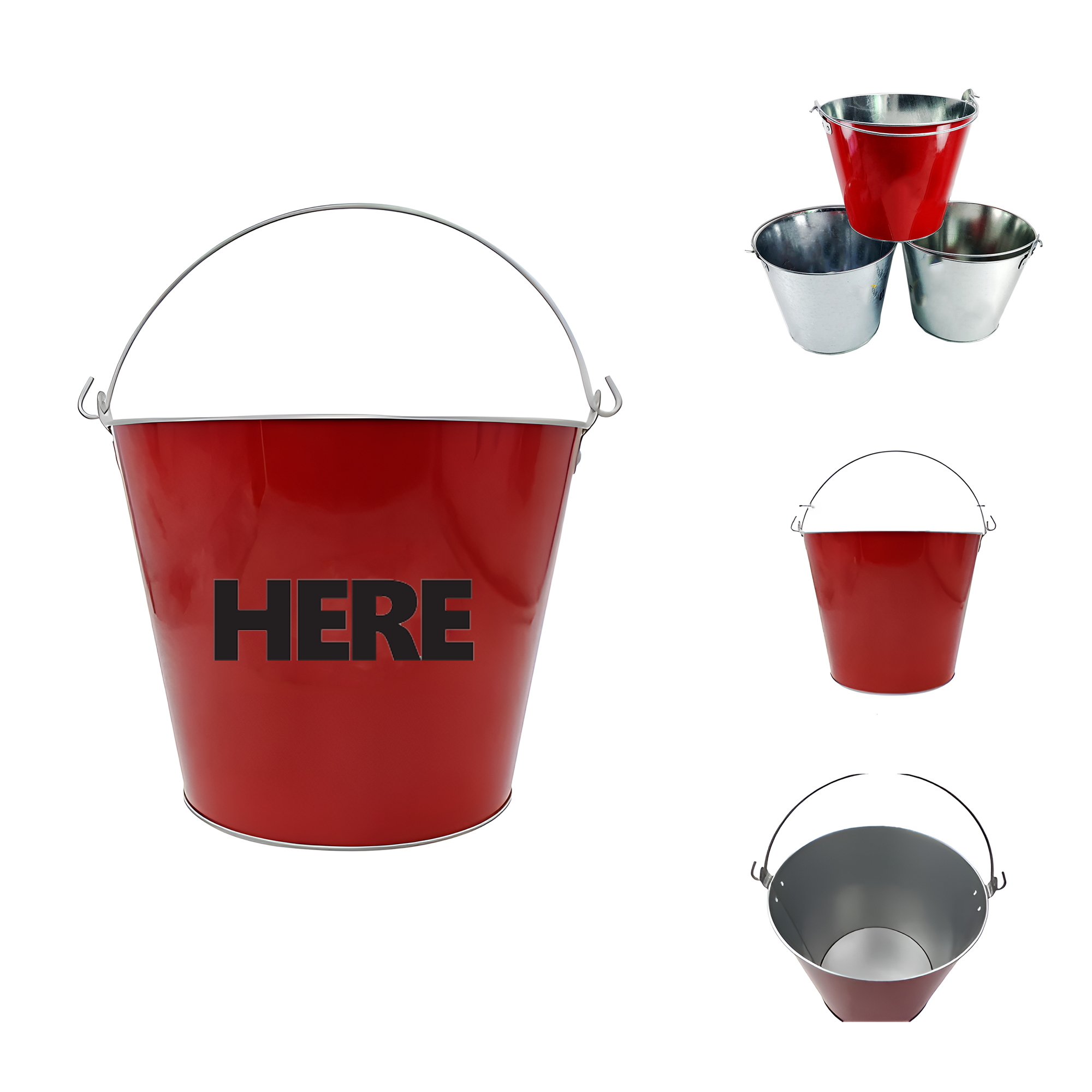 Galvanized Pail Beer Bucket 2