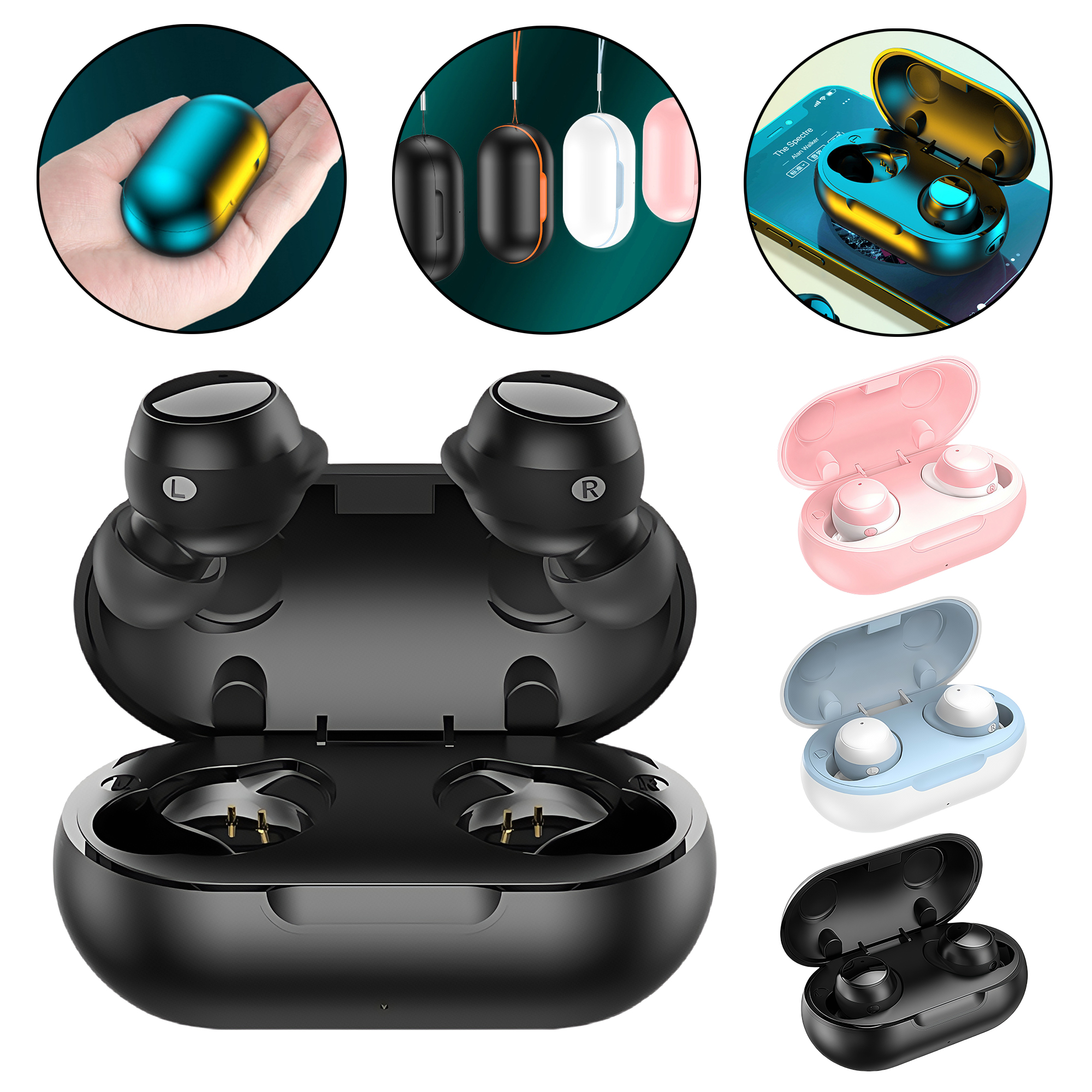 True Wireless Bluetooth Earbuds 2