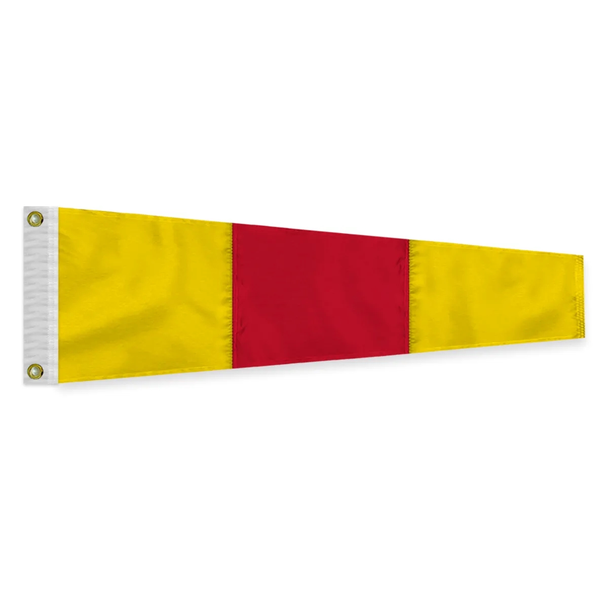 Sewn Number Pennant - 0 2