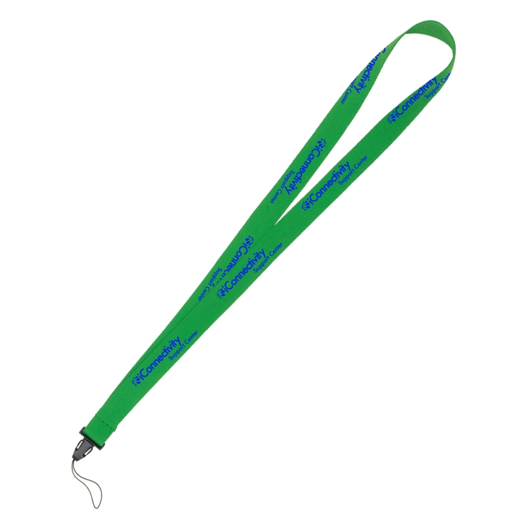 "AURORA" 3/4" Super Soft Polyester Silkscreen Lanyard (Overseas Production 8-10 Weeks) 16