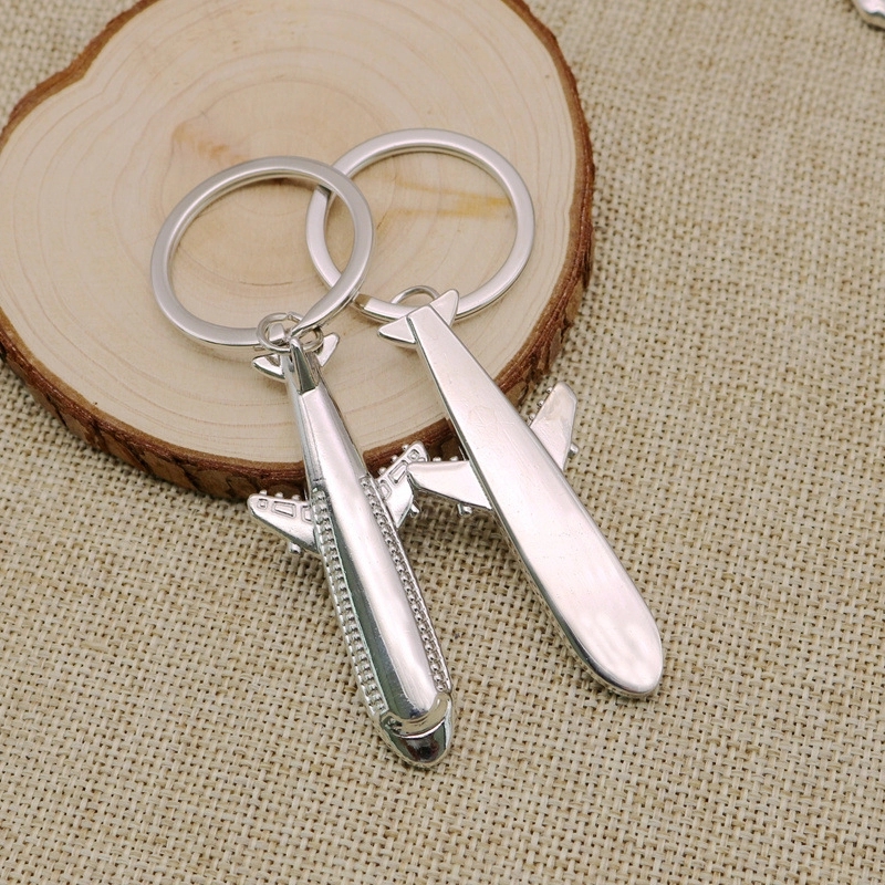 Airplane Shaped Key Chain / Ring 2