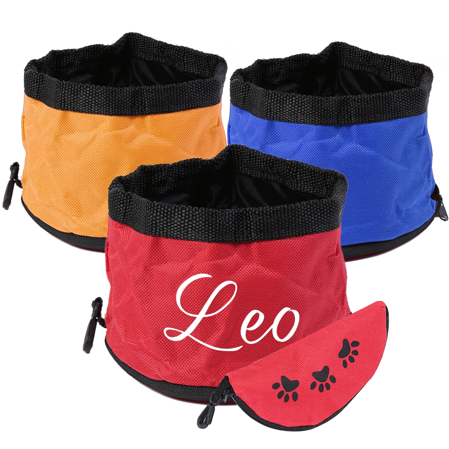 Collapsible Oxford Cloth Dog Bowl 2