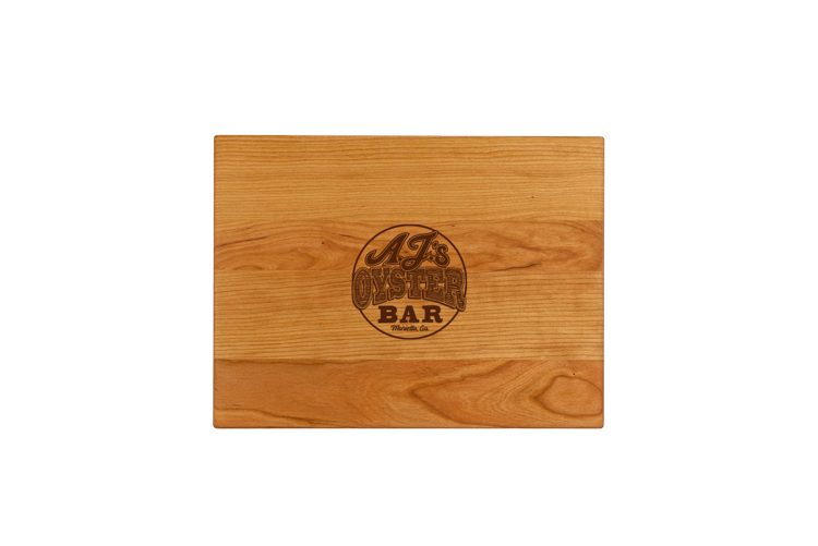 Small Cherry Rectangular Cutting Board 12"x9"x3/4" 2
