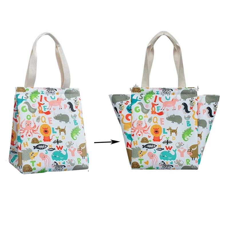 Custom Lunch Tote with Internal Pocket 6