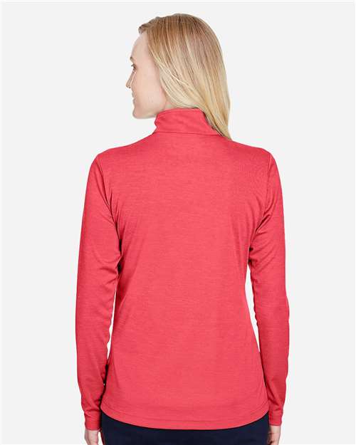 Women's Zone Sonic Heather Performance Quarter-Zip Pullover - TT31HW 5