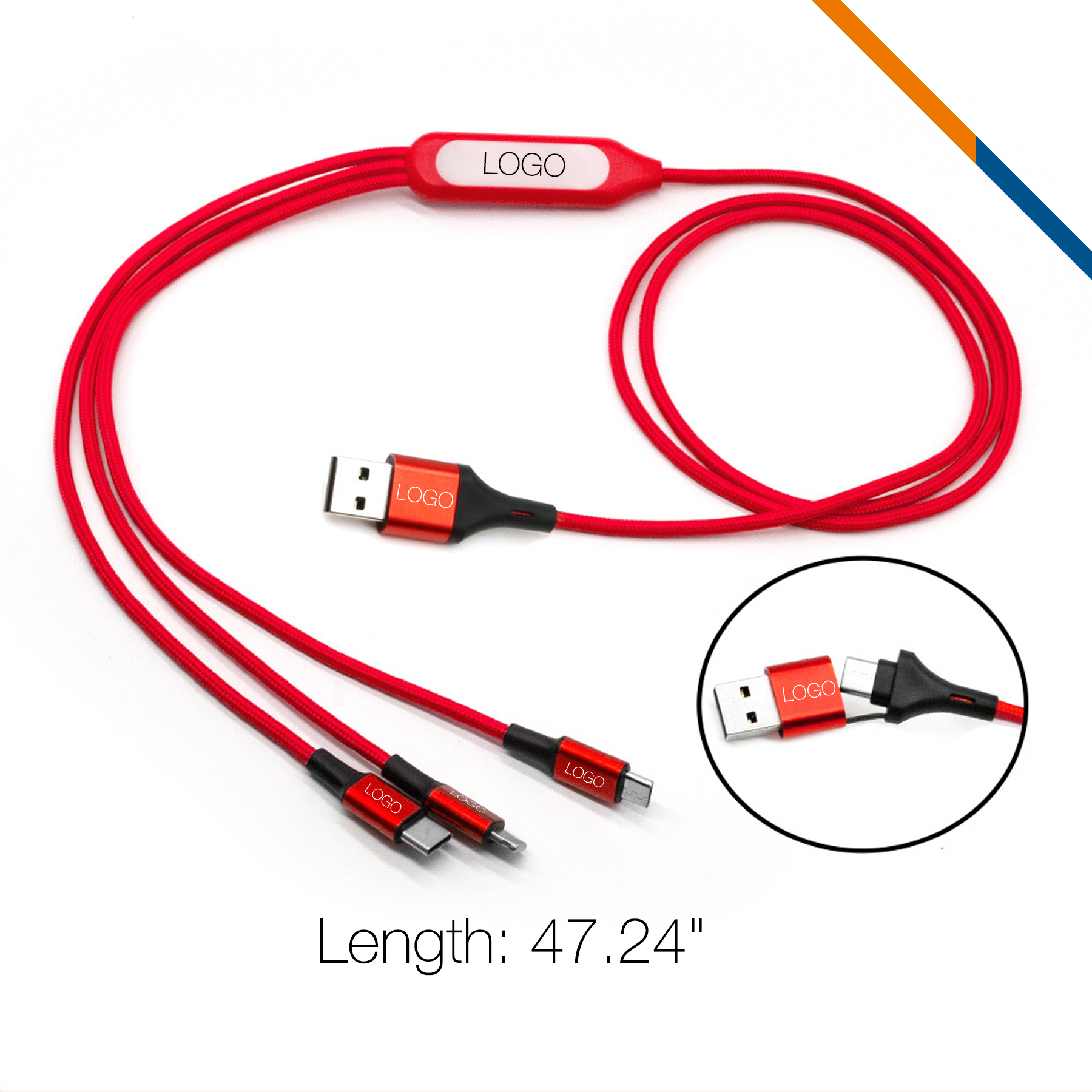 Zelloy 5in1 Light Up Charging Cable 1