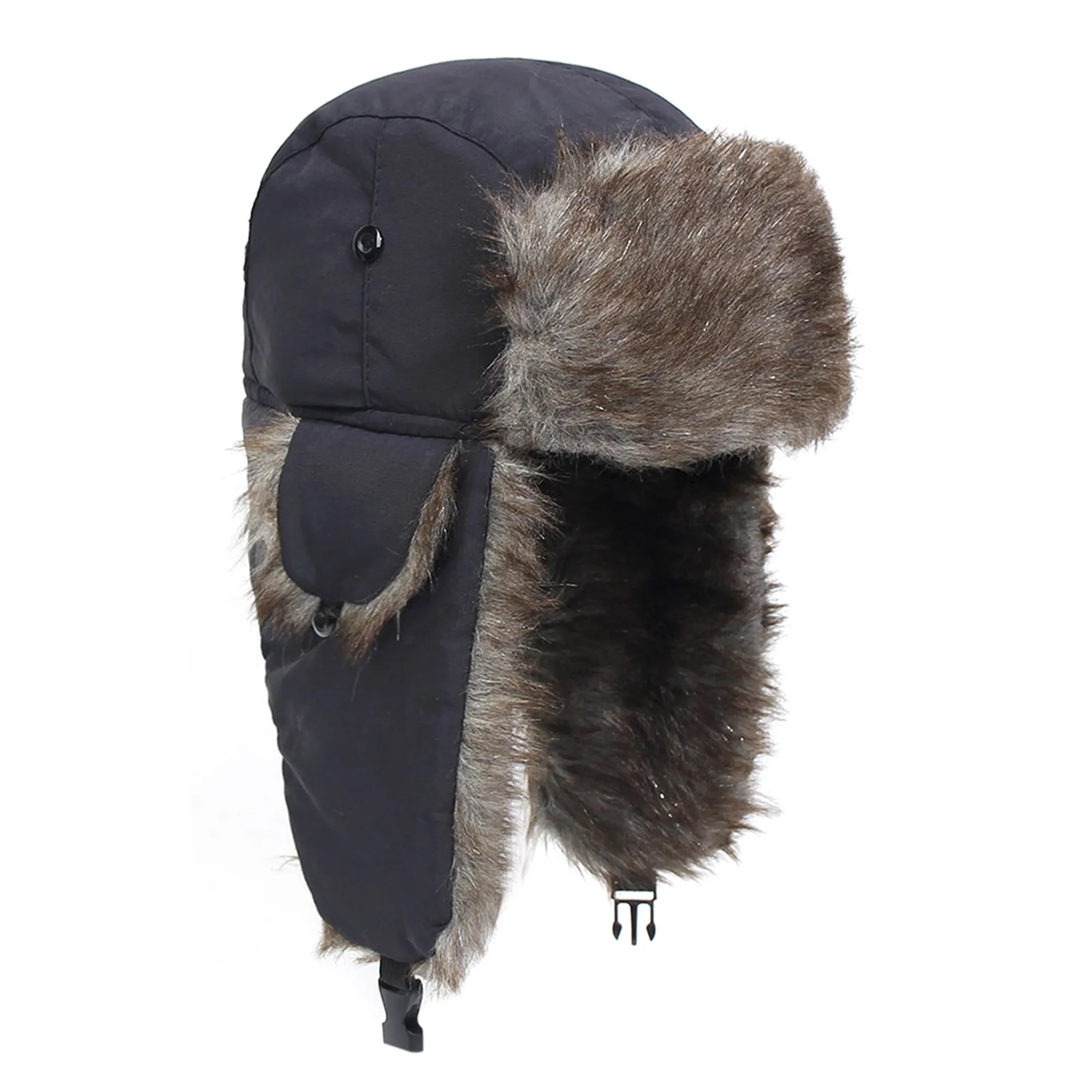 Faux Fur Ear Flap Winter Hat 1