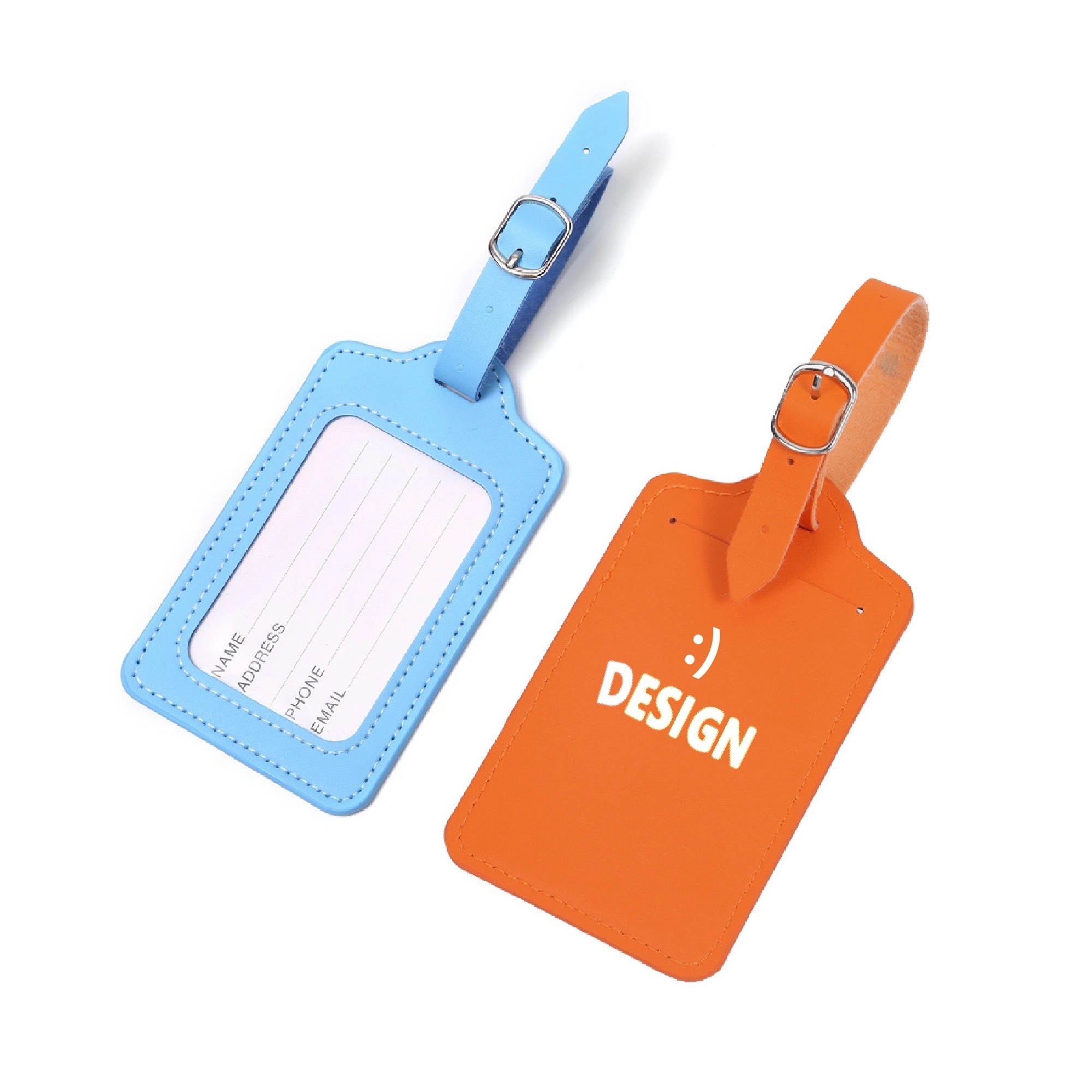 PU Luggage Tag MOQ 50PCS