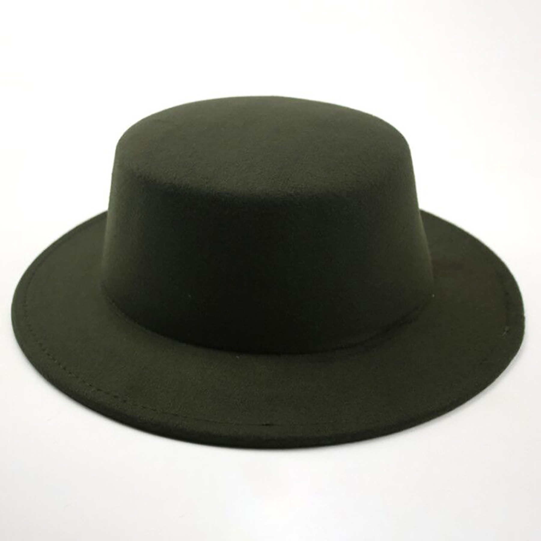Fedora Hat Brim Flat 11