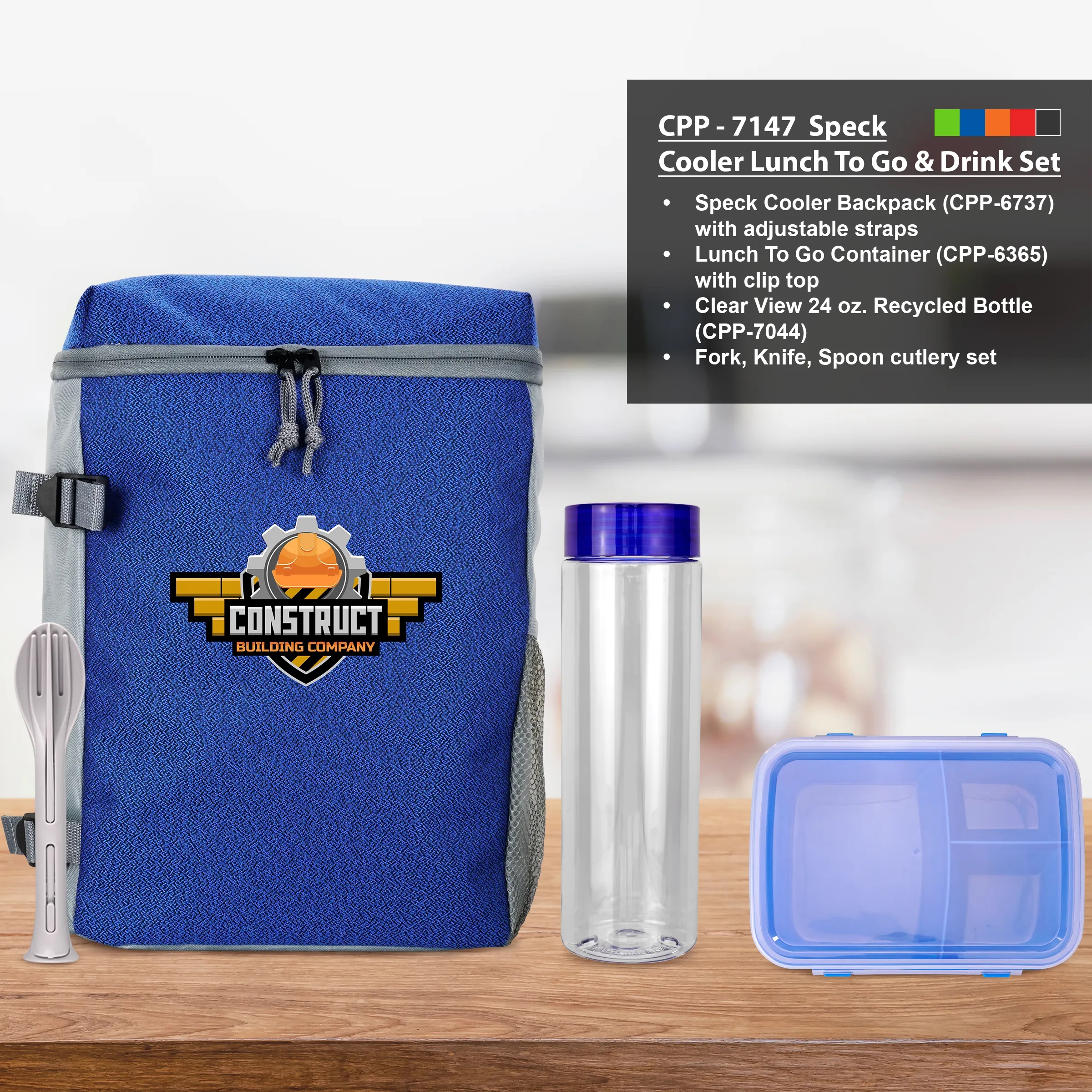 SPECK COOLER LUNCH TO GO & DRINK SET 7