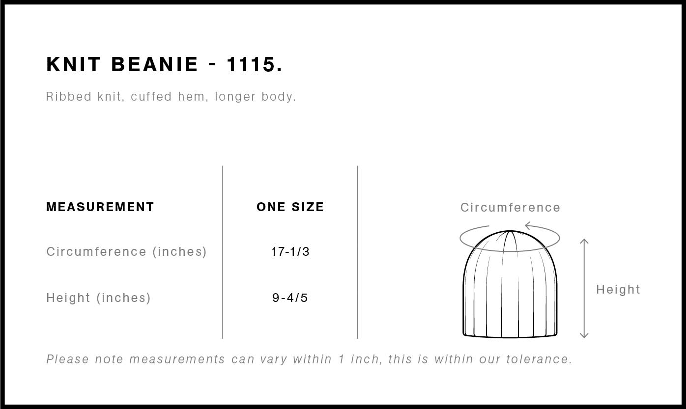 Knit Beanie | 1115 13