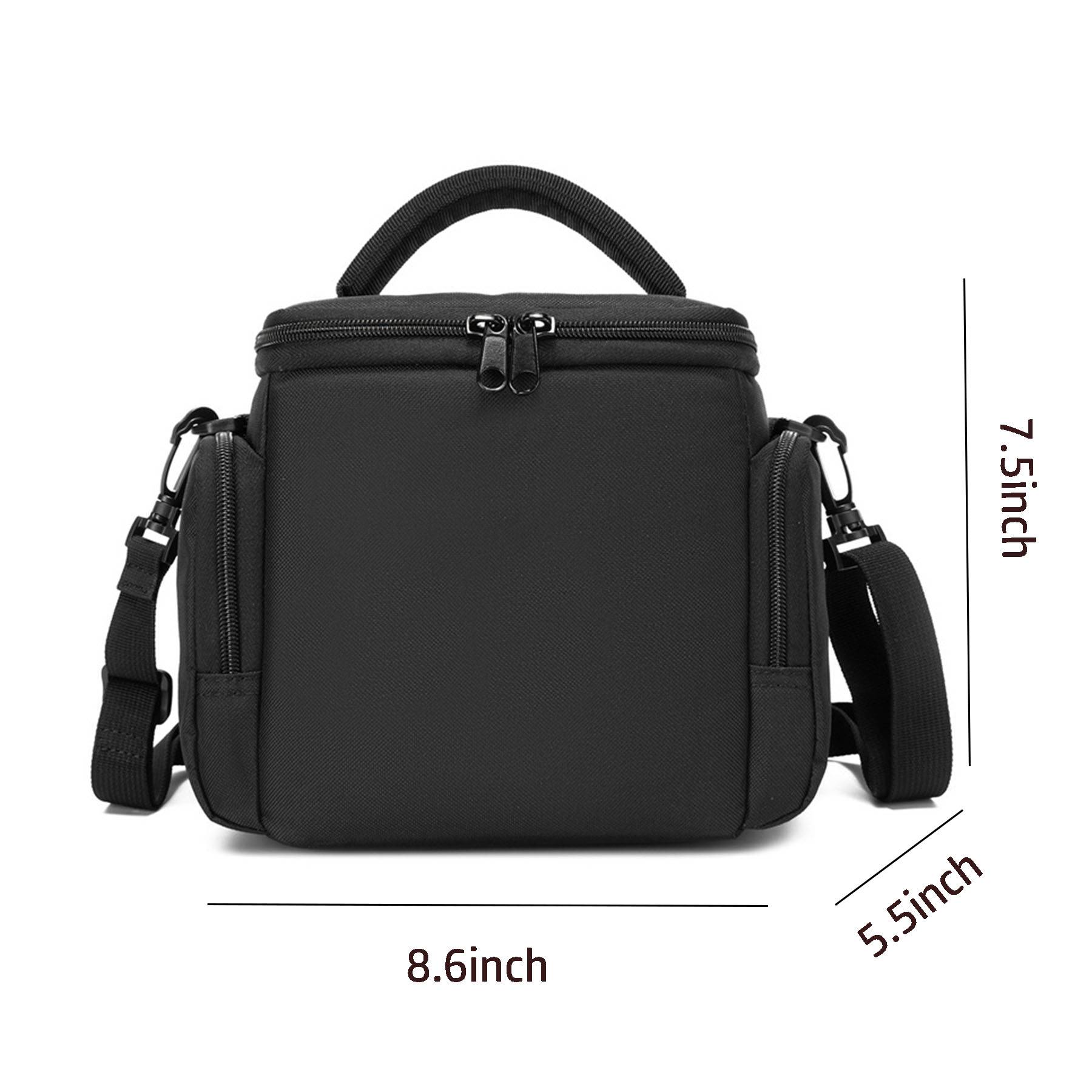 Nylon camera shoulder crossbody bag 4