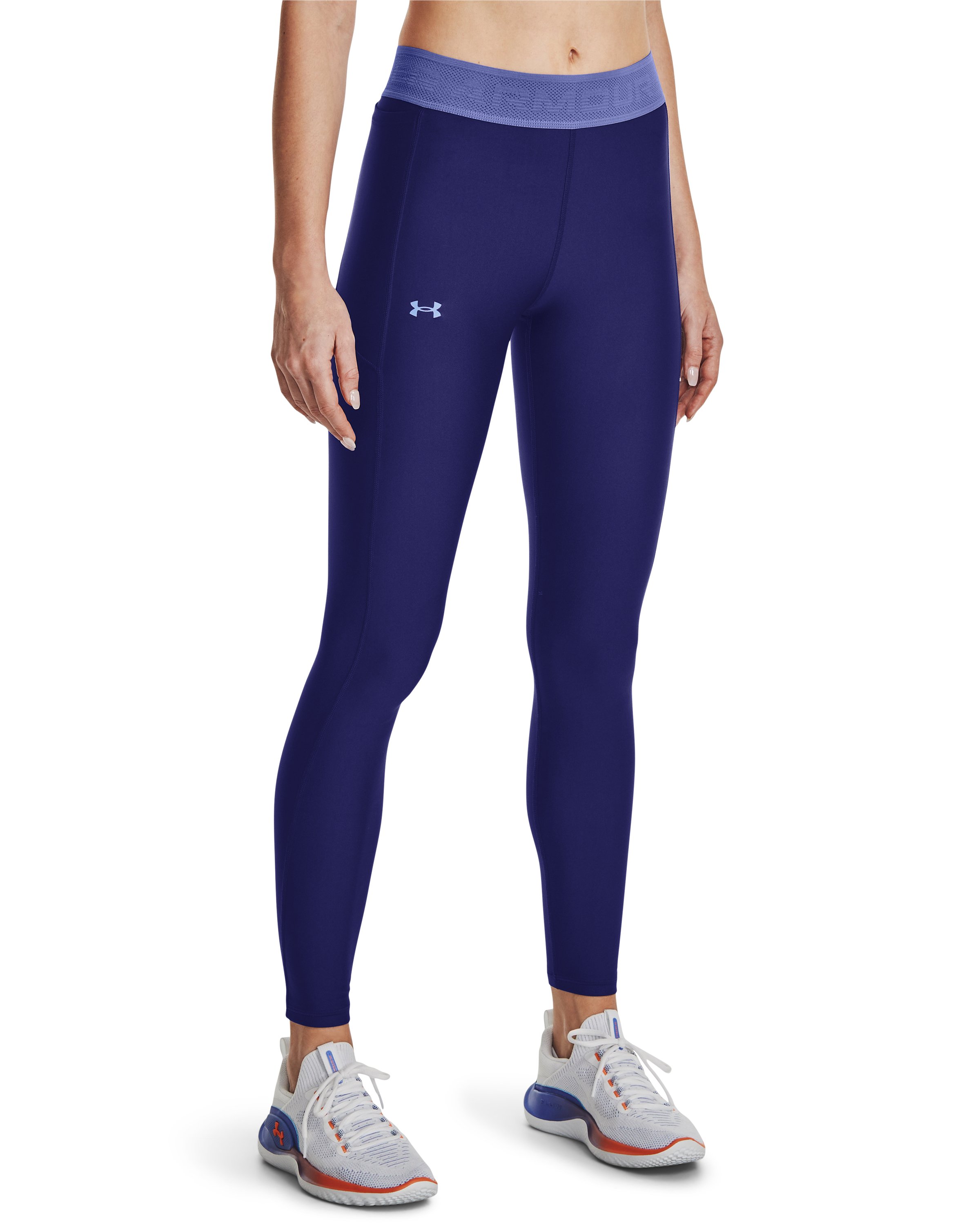 HeatGear Branded Waistband Women's Leggings 2