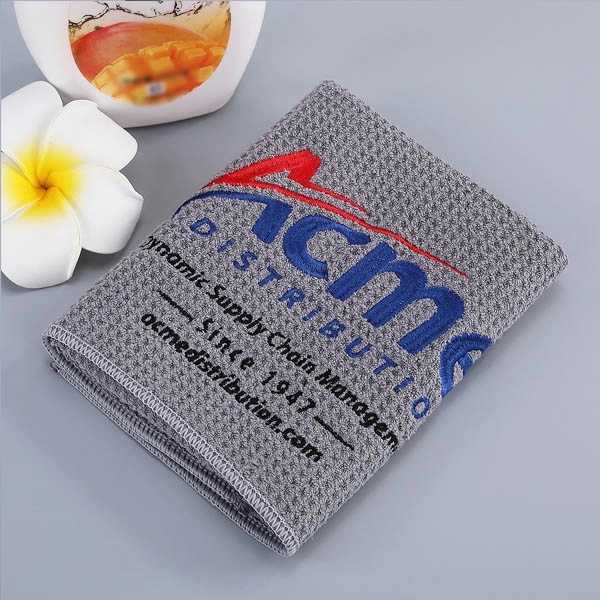 Microfiber Waffle Sport Towel, 50 x 80 cm 2