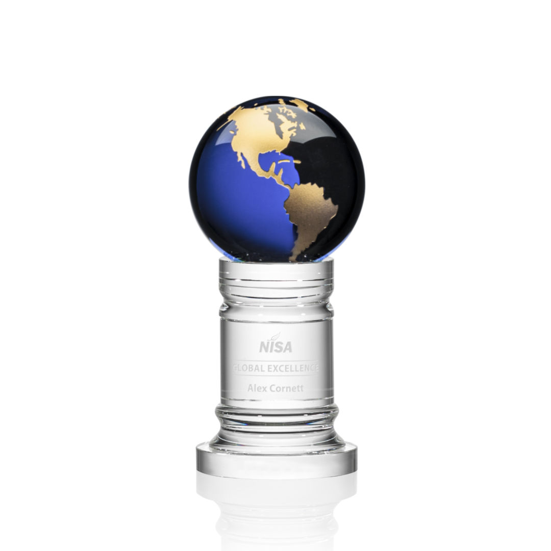 Colverstone Globe Award - Blue/Gold 10