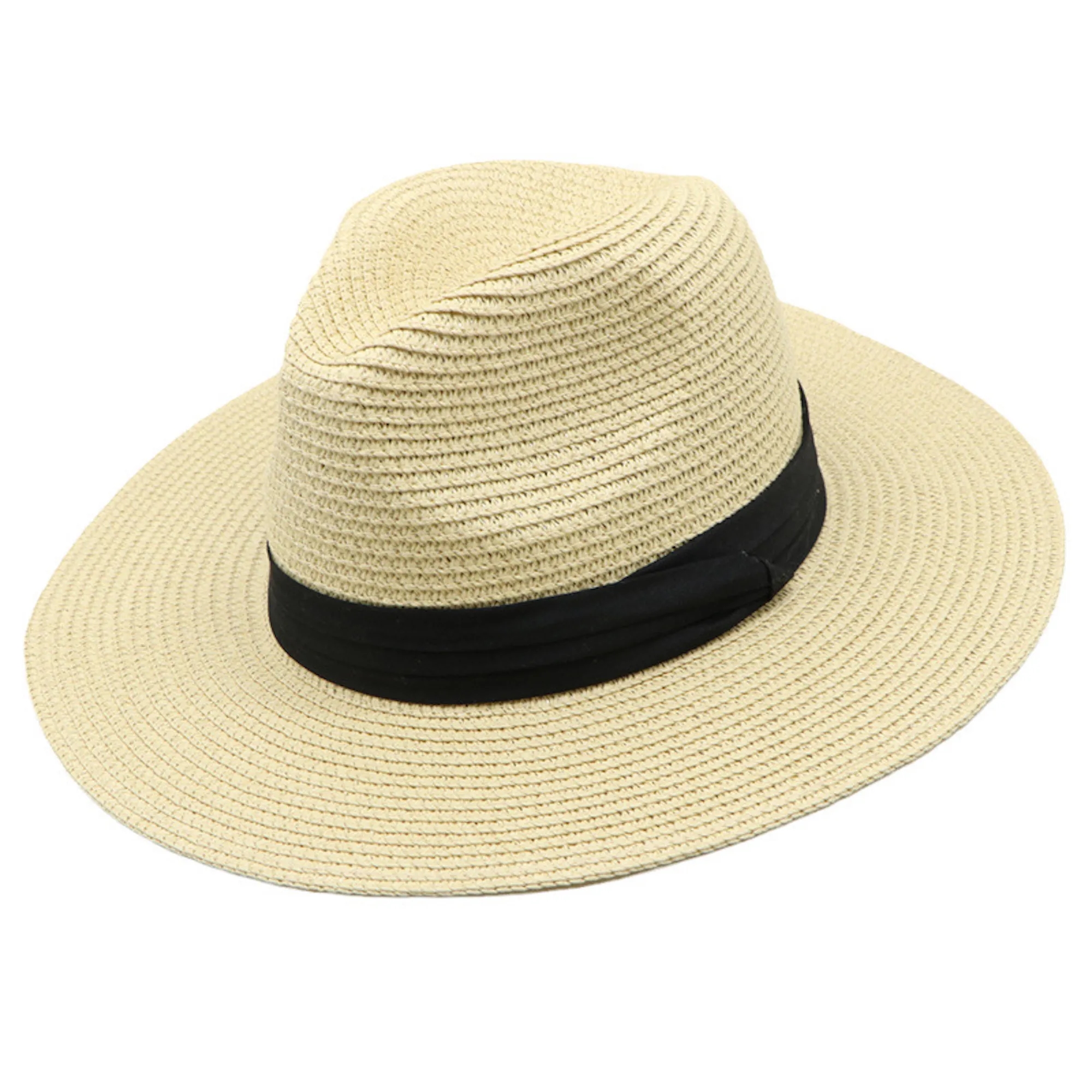 Wide Brim Straw Hat MOQ50 Fedora 4