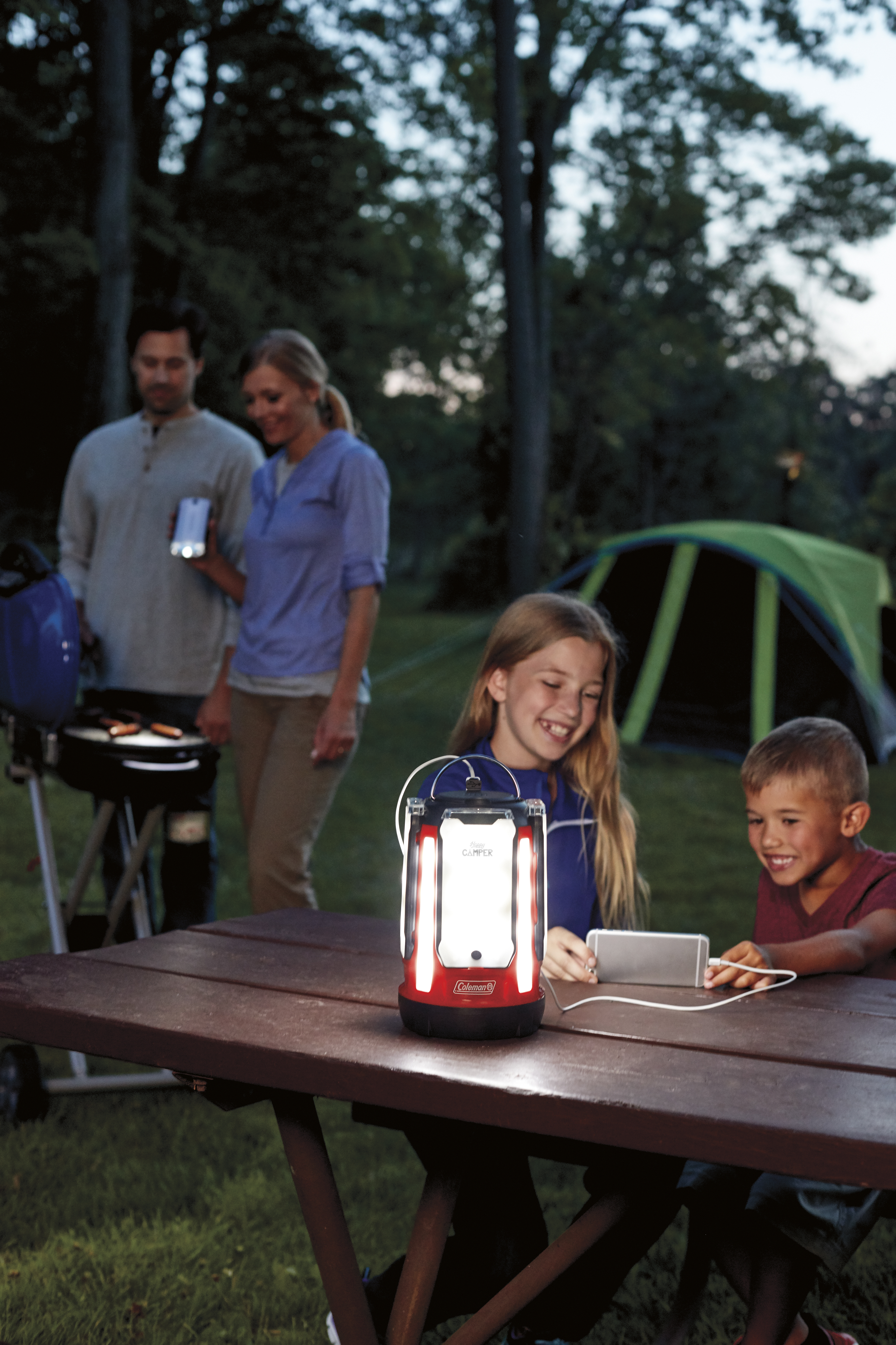 8D 4-Panel LED Lantern