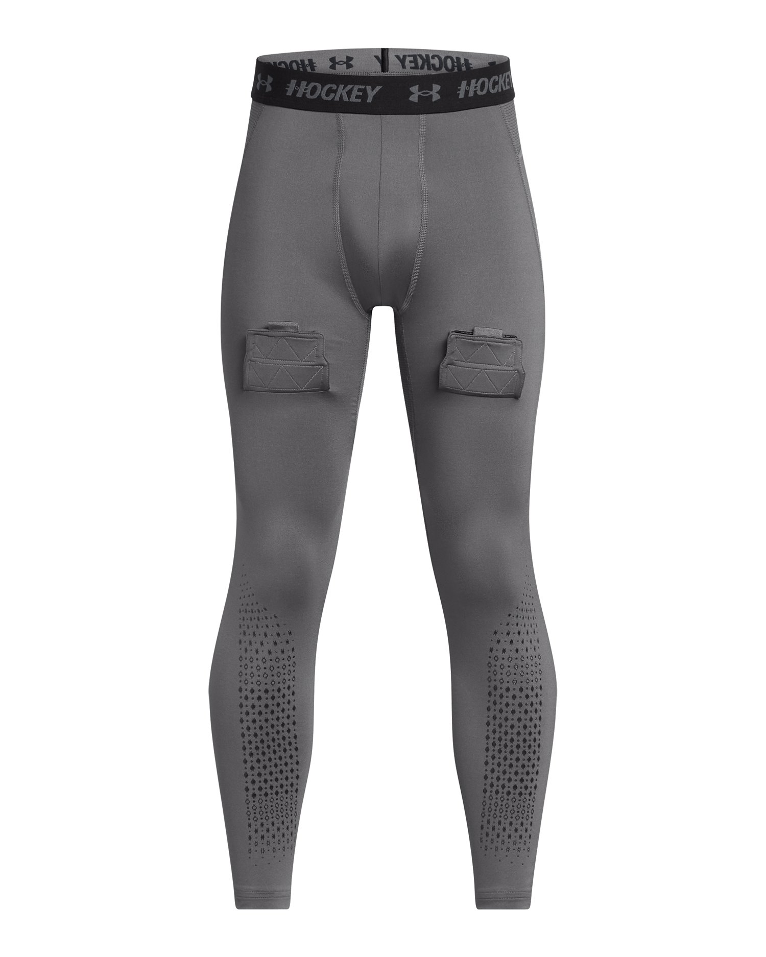 UA Hockey Boys' Fitted Leggings 2