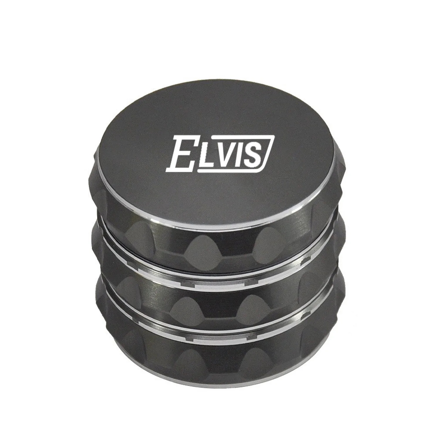 50Mm Four Layer Aluminum Alloy Smoke Grinder Tower Shape 1