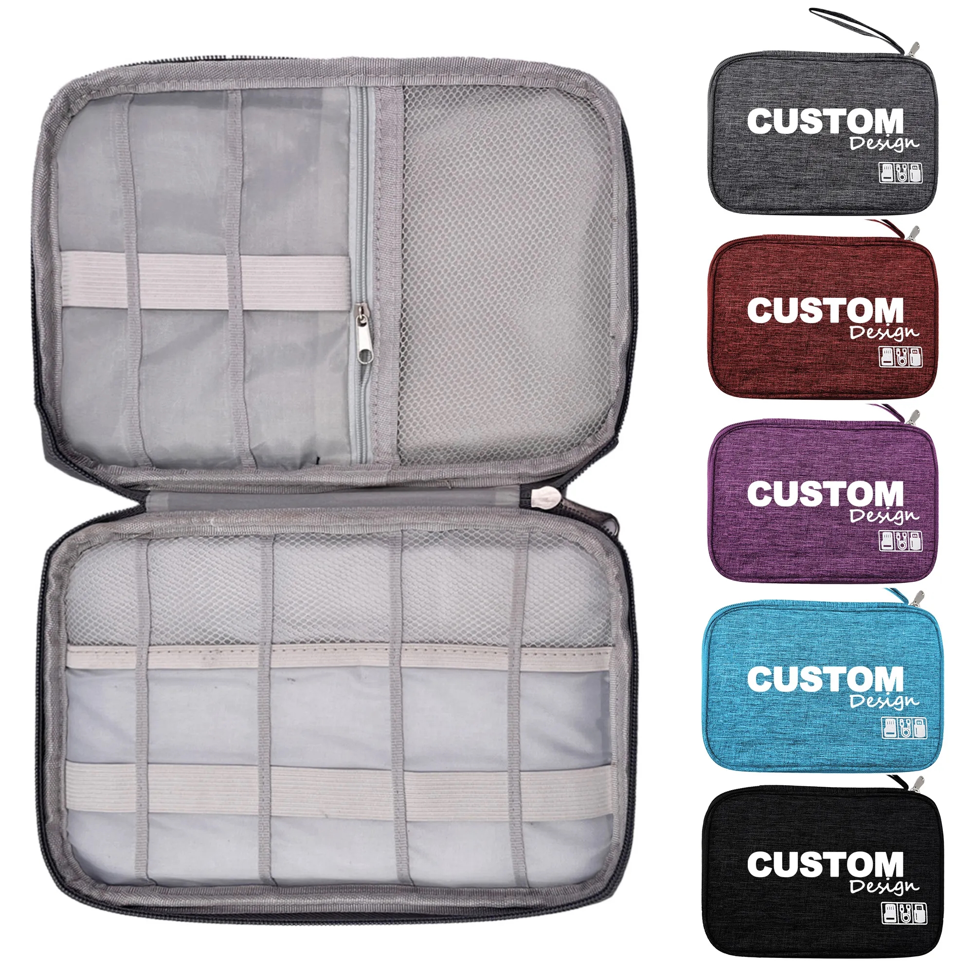 Electronics Organizer Travel Case Bag 2