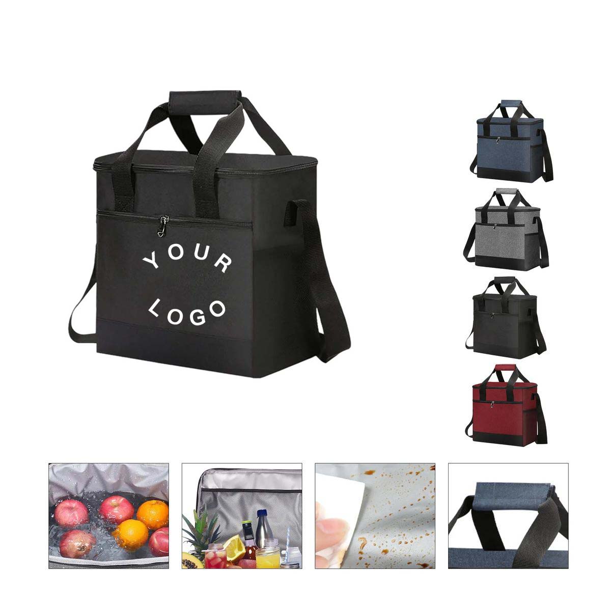 15L Food Storage Cooler Bag for Camping Beach Trips 2