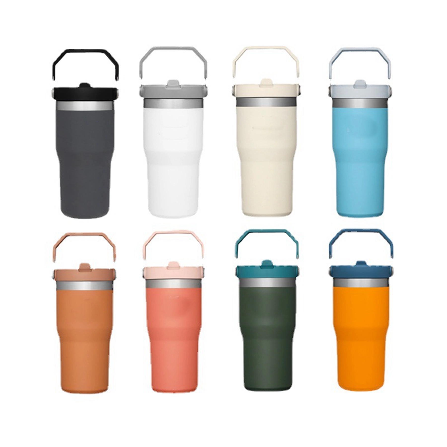 20 Oz. Vacuum Tumbler with Handle & Flip Straw Lid 5