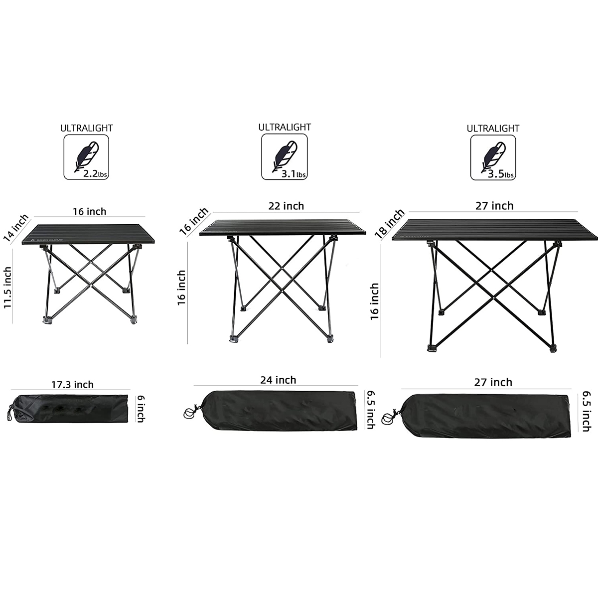 Portable Aluminum Camping Table 7