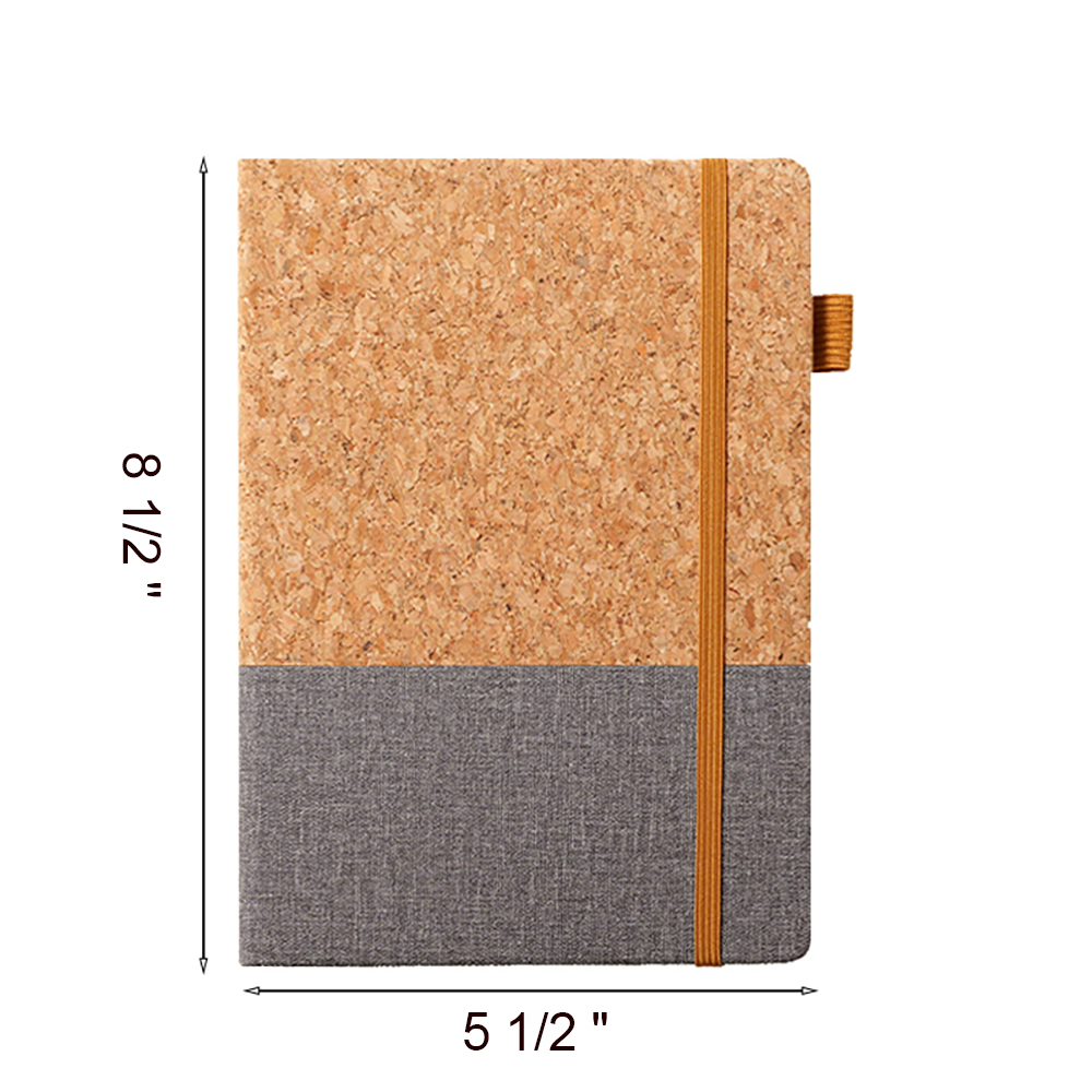 Cork Hardcover Bound Notebooks 4
