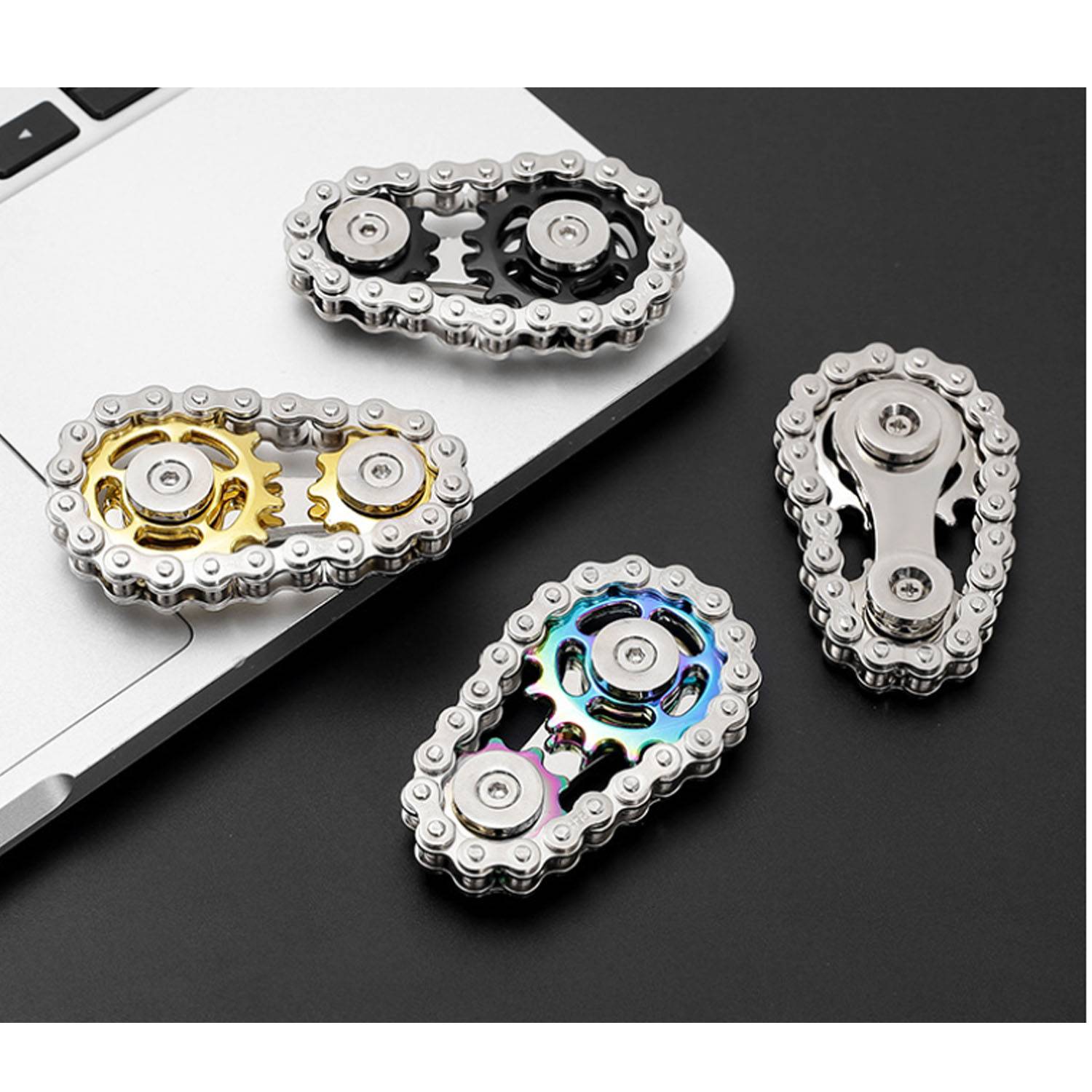 Bike Gear Fidget Spinner 4