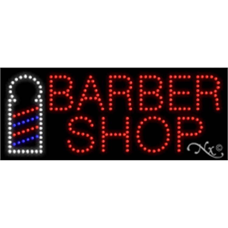 Barber Shop LED Sign 1